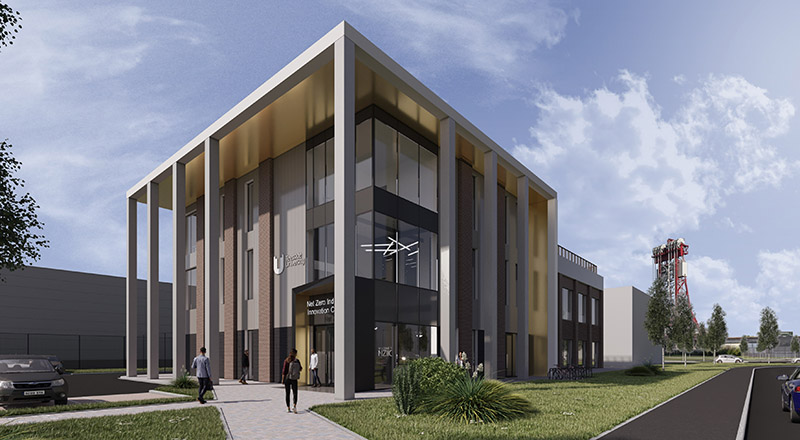 Net Zero Industry Innovation Centre - artists impression