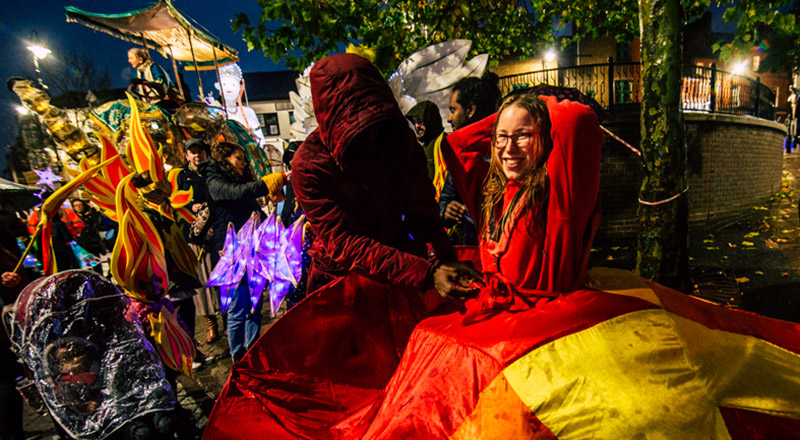 An image from last year’s Diwali festival in Middlesbrough