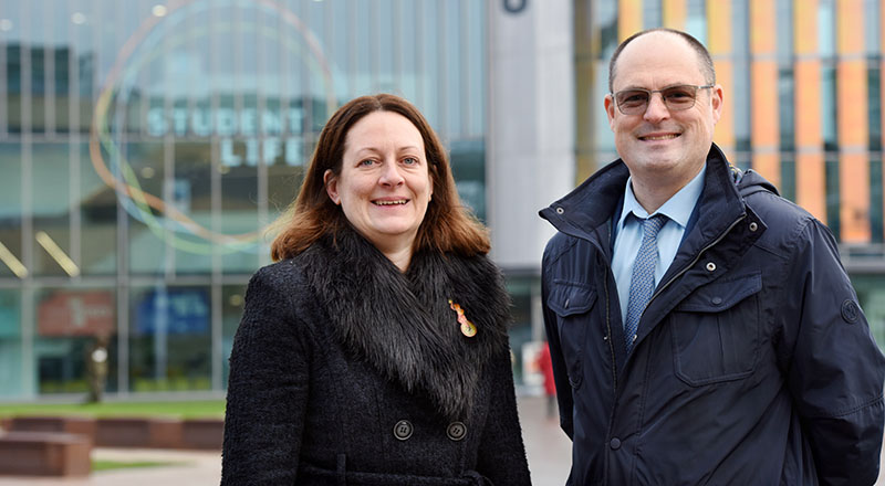 Dr Helen Tidy and Dr Mark Butler