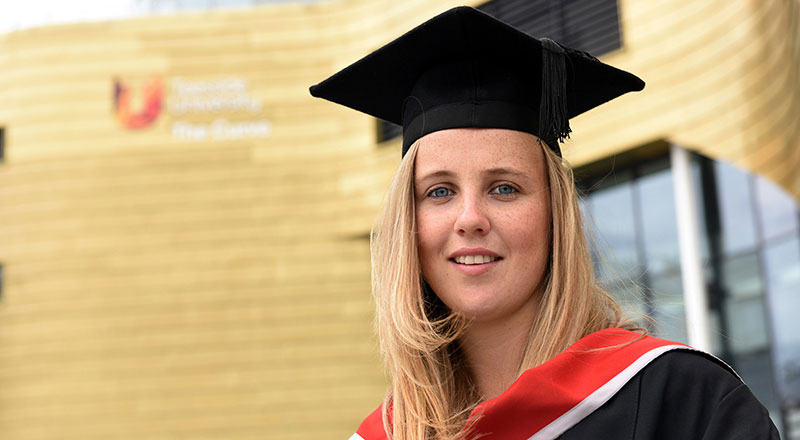 Teesside University graduate Beth Mead