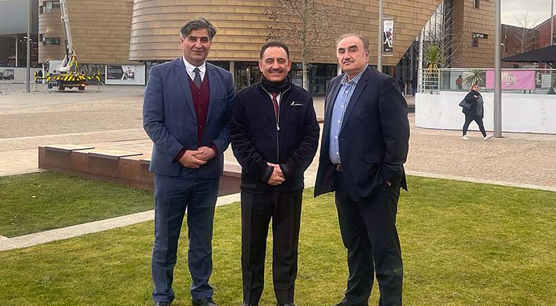 Dr Al-Greer, Professor Kossay Alahamdy and Professor Nashwan Dawood