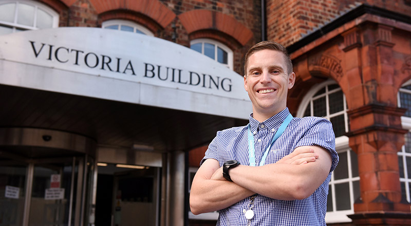 Stephen Goodall, Public Events and Social Impact Officer, Teesside University