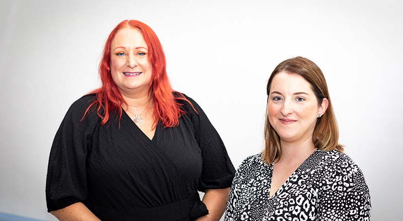 Jo Smith, consultant dietitian (clinical academic) for Tees, Esk and Wear Valleys NHS Foundation Trust and Teesside University; and Professor Emma Giles, Professor of Integrating Physical and Mental Health at Teesside University and co-lead of the Behaviour Change Research Cluster in Fuse, the Centre for Translational Research in Public Health