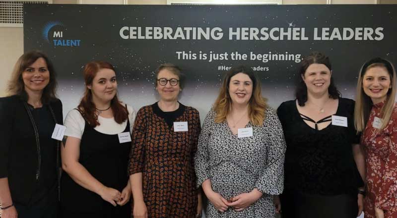 Left to right Ann Kozlowska, Charlotte Gallagher, Jackie Steven, Alexa Nixon, Nicole Beddard, Chloe Jones who completed the course (Sara Waites and Cassandra Lillystone also attended)