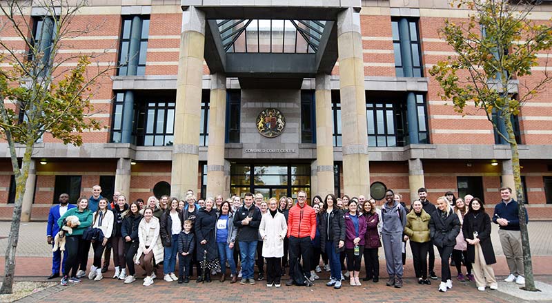 Participants in the Teesside Legal Walk