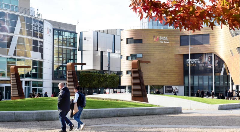 Teesside University campus