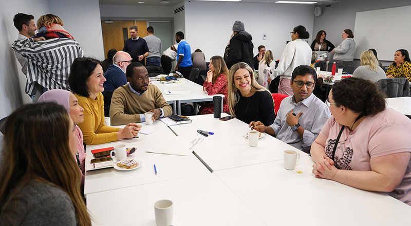 University researchers and community groups coming together at the Teesside University Participatory Research Fund Introduction event