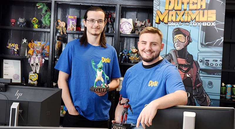 Oliver Lloyd and Luke Mills, founders of Dink