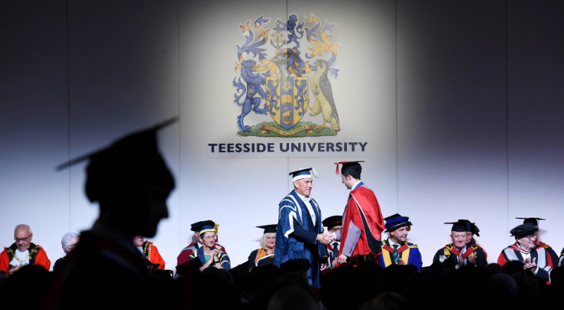 Teesside University Graduation ceremony