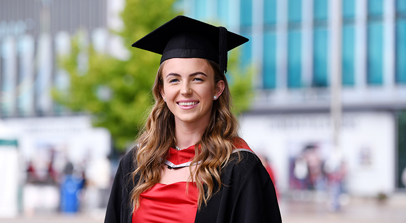Jess Mett. Jess Mett. Link to Teesside University graduate Jess achieves academic goal.