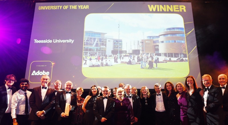 Teesside University has been named Times Higher Education University of the Year. Link to Teesside University has been named Times Higher Education University of the Year.
