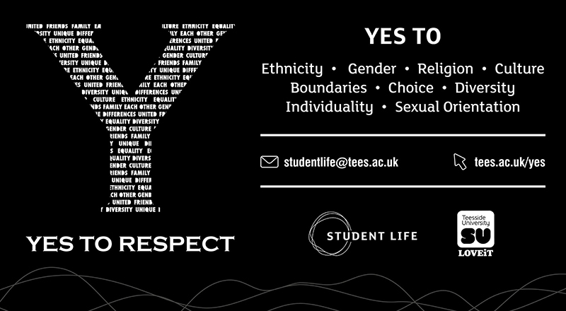 Yes to Respect campaign logo