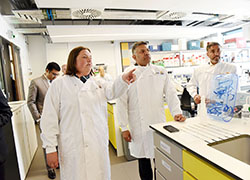 Distinguished Indian visitors tour Teesside University
...