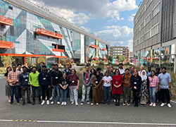 First students settle in at Teesside University London