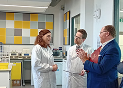 Cutting-edge bioscience facility showcased to Minister