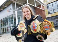 World Kickboxing Champion brings home double gold