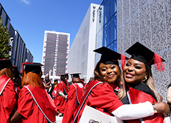 Graduation ceremony at Digital Life 