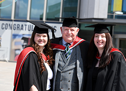 Shona, Donald and Kayleigh McPherson