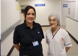Laura Elwell and Faz Khan 