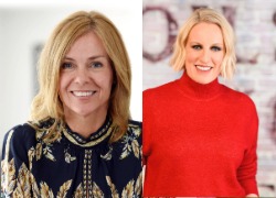Steph McGovern and Adele Parks 