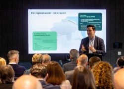 Tees Valley Mayor Ben Houchen speaking at the launch