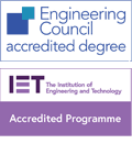 Engineering Council and The Instituion of Engineering and Technology accredited programme
