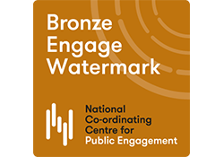 Bronze Engage Watermark by the National Co-ordinating Centre for Public Engagement (NCCPE)