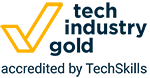 Tech Industry Gold - Accredited by TechSkills  