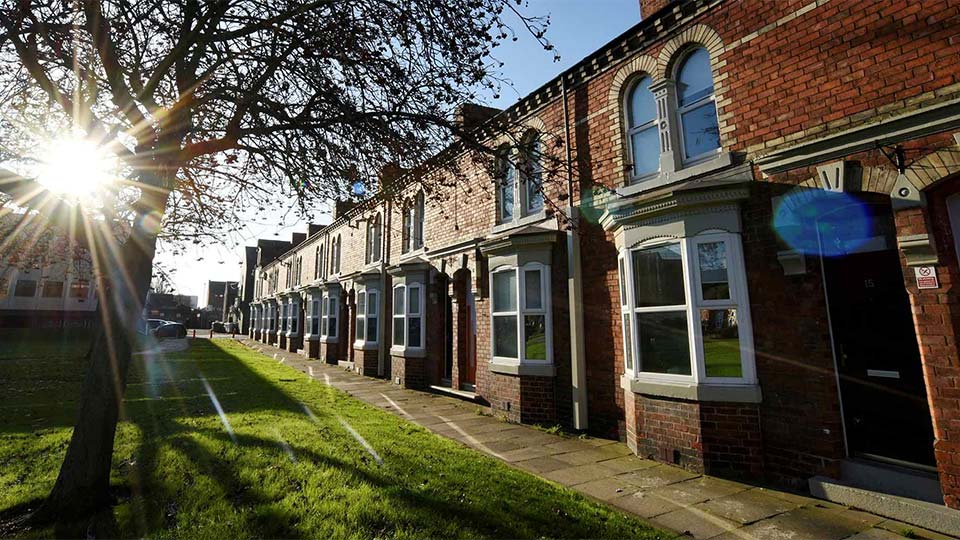 Row of houses