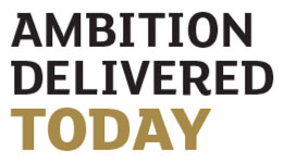 Ambition delivered today logo