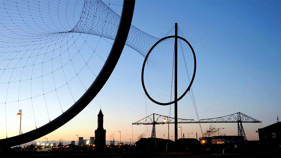 Middlehaven, Temenos, Transporter Bridge