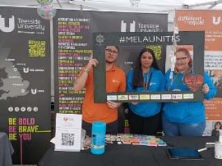 Supporting Middlesbrough Mela