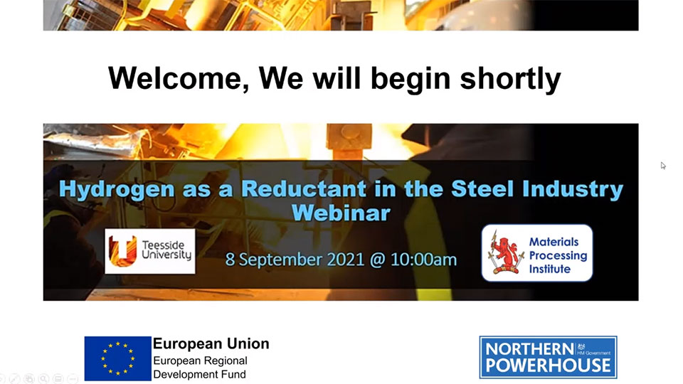 Hydrogen as a Reductant in the Steel Industry 8 September 2021