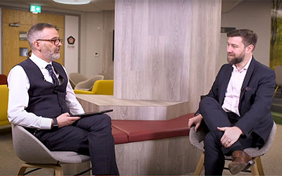 Dr Keith Hurst and Dr Matt Watson discuss psychology degrees at Teesside University