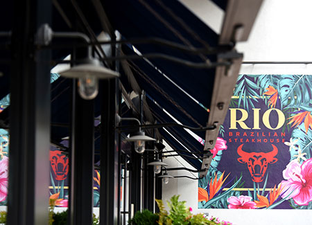 Rio Brazillian Steakhouse sign