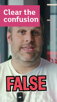 Clear the confusion