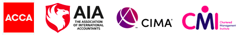 AIA, CIMA, CMI logo