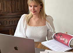 Sunday Girl creator Abigail Dennison