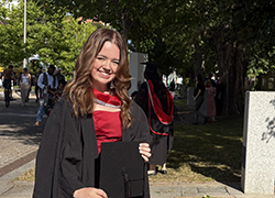 Journalism graduate Ella Wilson