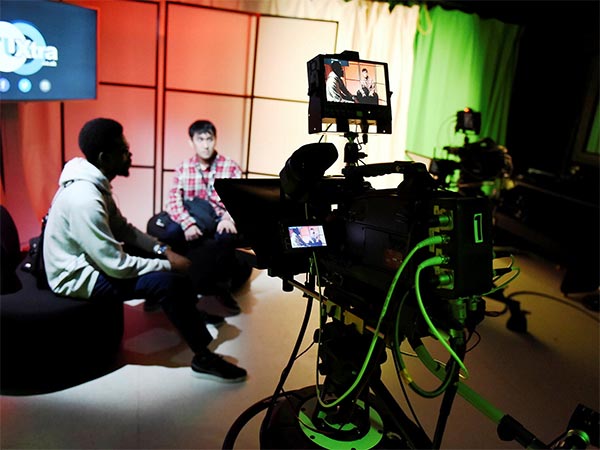Athena broadcast news studio