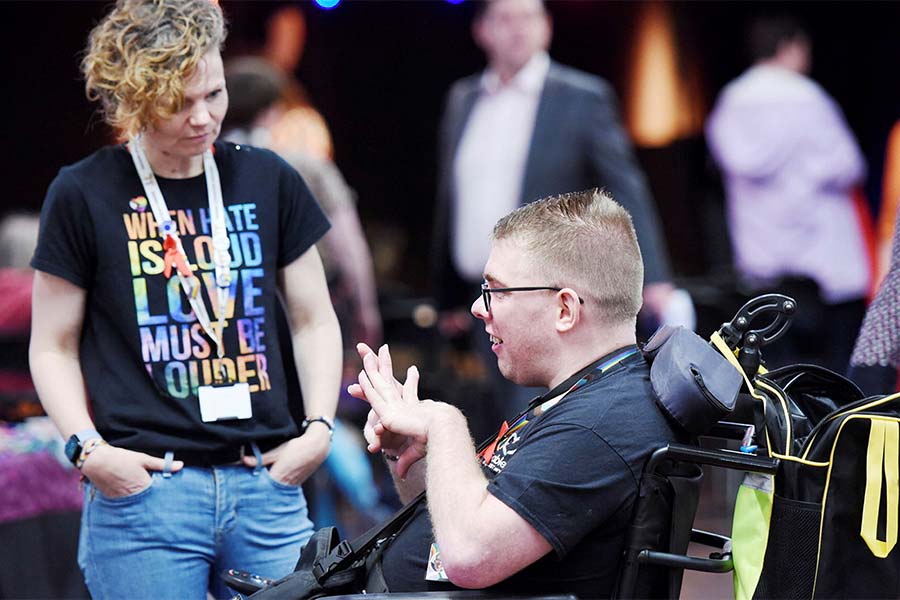 Teesside University Proud street event