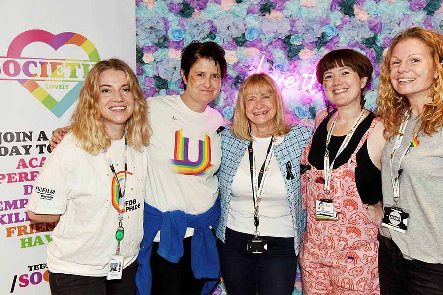 Teesside University Proud street event