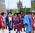 Students celebrating Graduation 2024