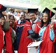 Students celebrating Graduation 2024