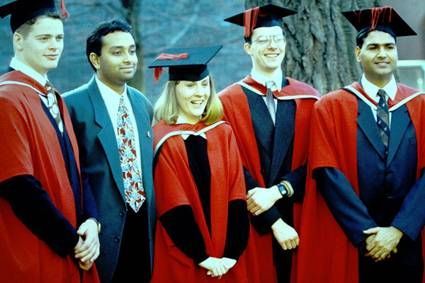 Graduation in the 90s