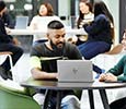 Students at Teesside University London