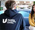 Students at Teesside University London
