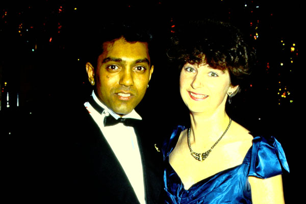 Students in the 90s May Ball
