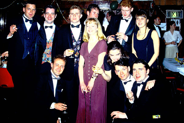 Students in the 90s May Ball