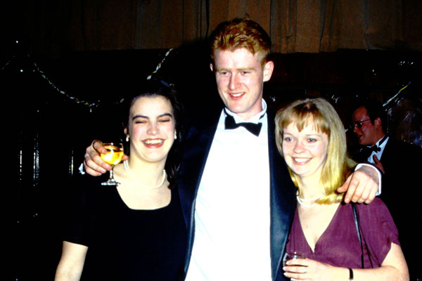 Students in the 90s May Ball